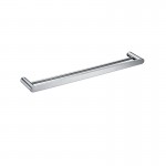 SS Round Chrome 805 Double Towel Rail